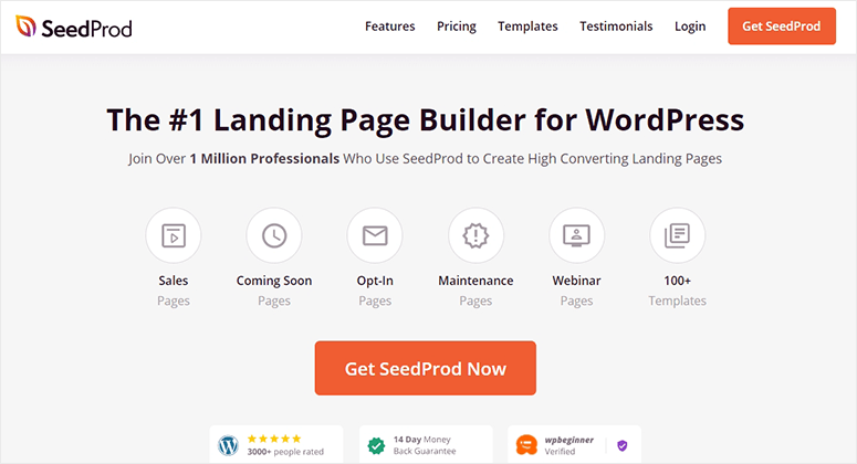 SeedProd Landing Page Builder - IsItWP - Detector gratuito de temas de WordPress SeedProd Landing Page Builder