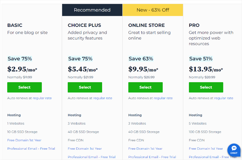 bluehost-new-pricing - IsItWP - Detector gratuito de temas de WordPress bluehost new pricing