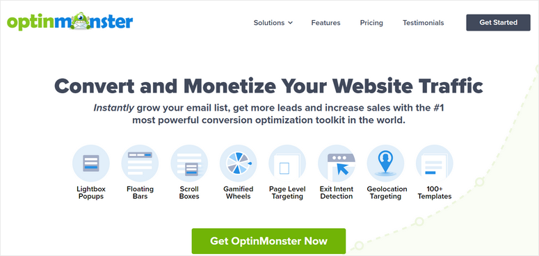 OptinMonster - IsItWP - Détecteur de thèmes WordPress gratuit OptinMonster