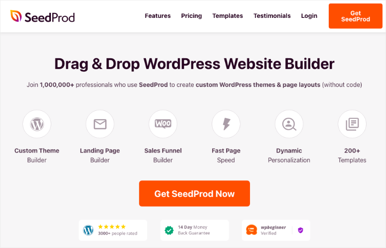 SeedProd - IsItWP - Détecteur de thèmes WordPress gratuit SeedProd