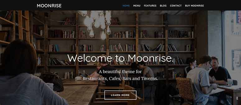 Moonrise - IsItWP - Free WordPress Theme Detector Moonrise