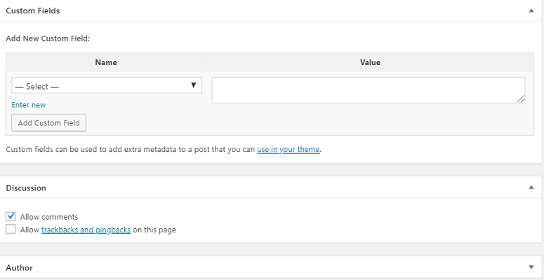 custom fields - IsItWP - Free WordPress Theme Detector
