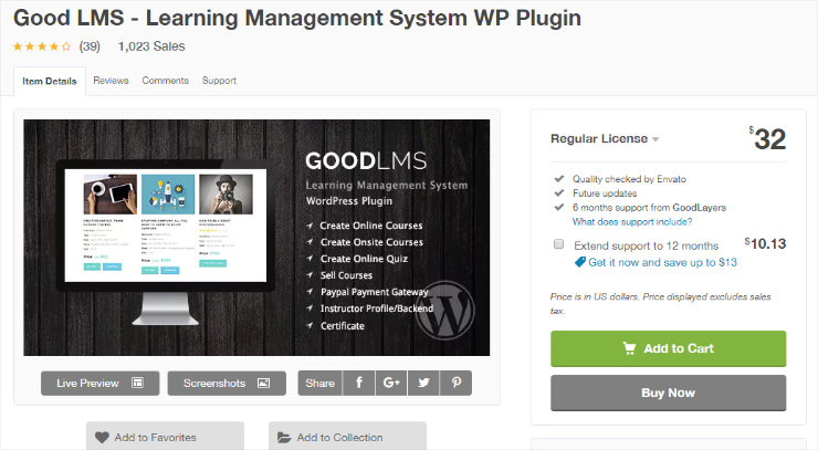 Good LMS - IsItWP - Free WordPress Theme Detector good lms best wordpress lms plugins