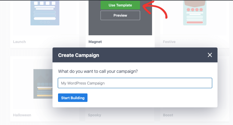 Magnet template in OptinMonster - IsItWP - Free WordPress Theme Detector Magnet template in OptinMonster