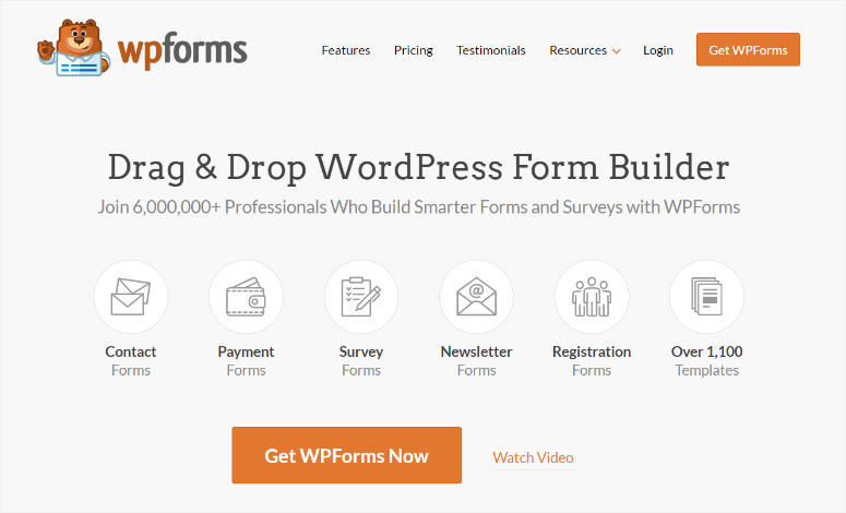 wpforms-homepage - IsItWP - Free WordPress Theme Detector wpforms homepage