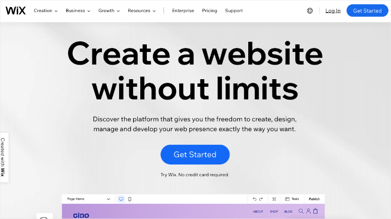 wix - IsItWP - Free WordPress Theme Detector Wix website design software