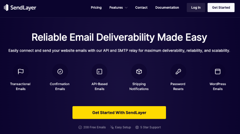 SendLayer - IsItWP - Free WordPress Theme Detector SendLayer