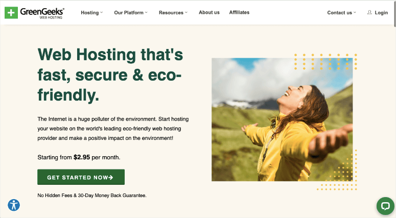 GreenGeeks - IsItWP - Free WordPress Theme Detector GreenGeeks