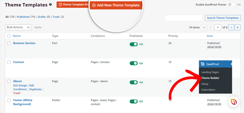 seedprod-add-new-theme-template - IsItWP - Free WordPress Theme Detector seedprod add new theme template